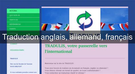 traduction anglais allemand